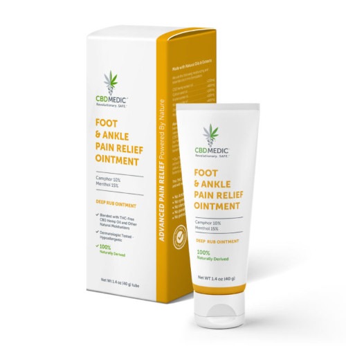 CBD Medic Foot and Ankle Pain Relief Ointment